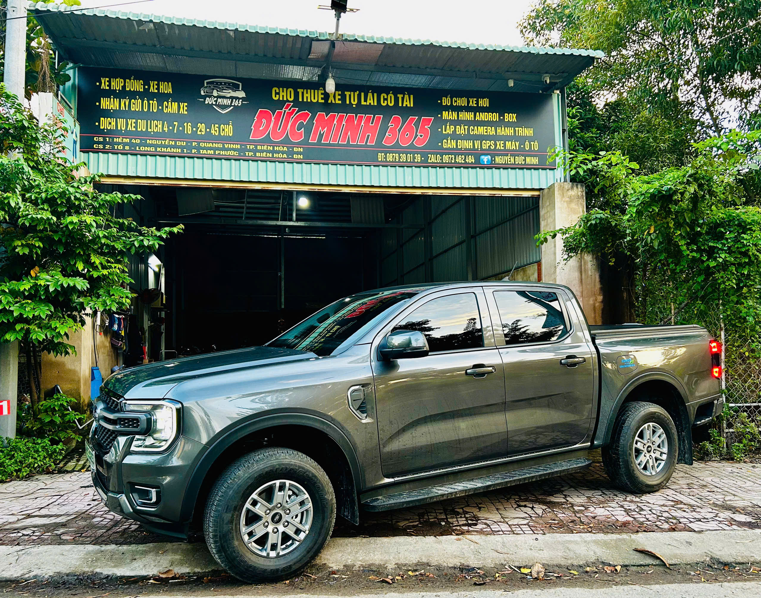 Ford Ranger cho thuê tự lái tại Biên Hòa