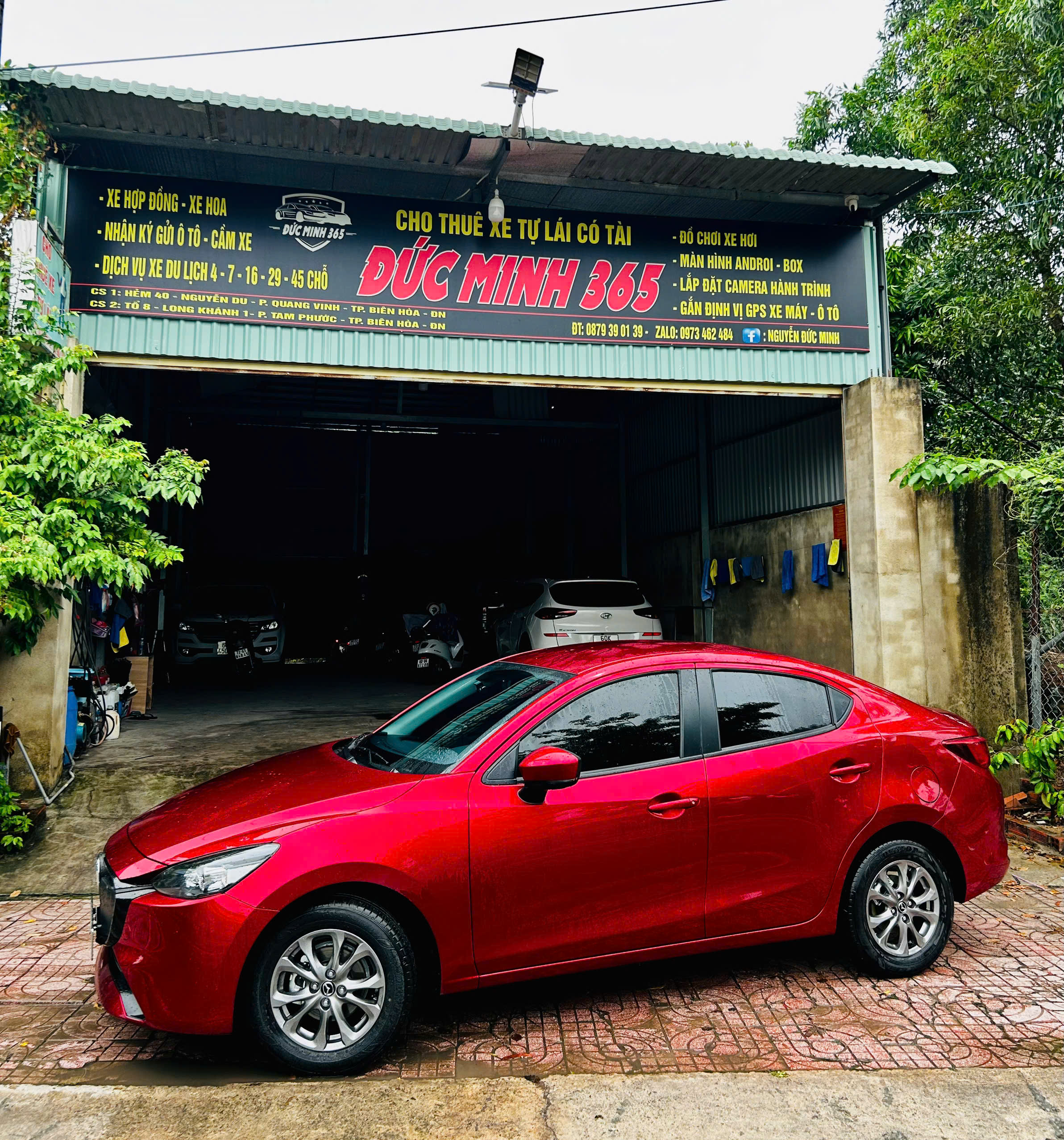Mazda 2 cho thuê tự lái tại Biên Hòa