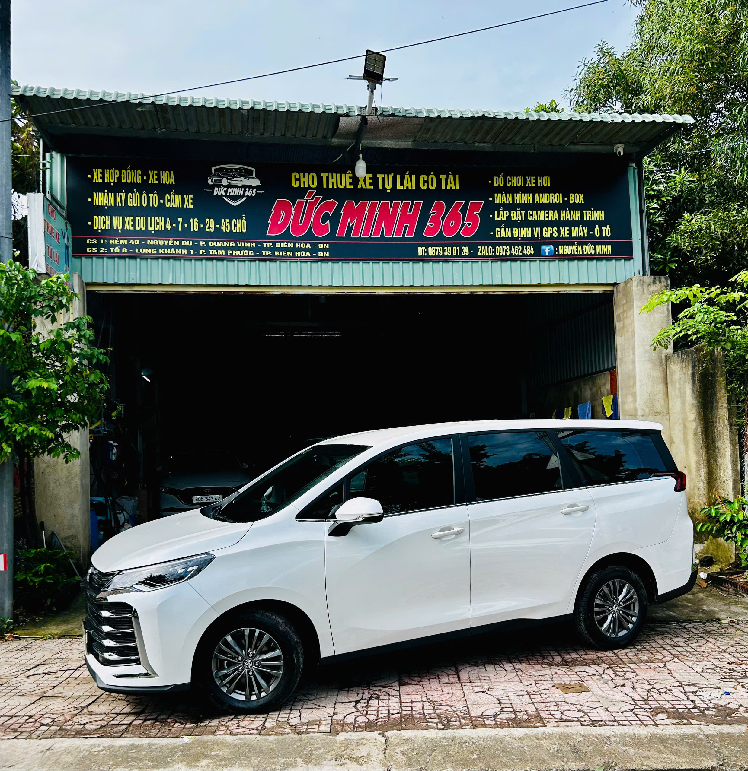 MG G50 8 chỗ cho thuê tự lái tại Biên Hòa